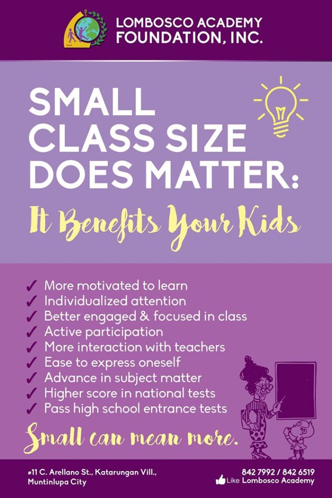 Small Class Size Does Matter